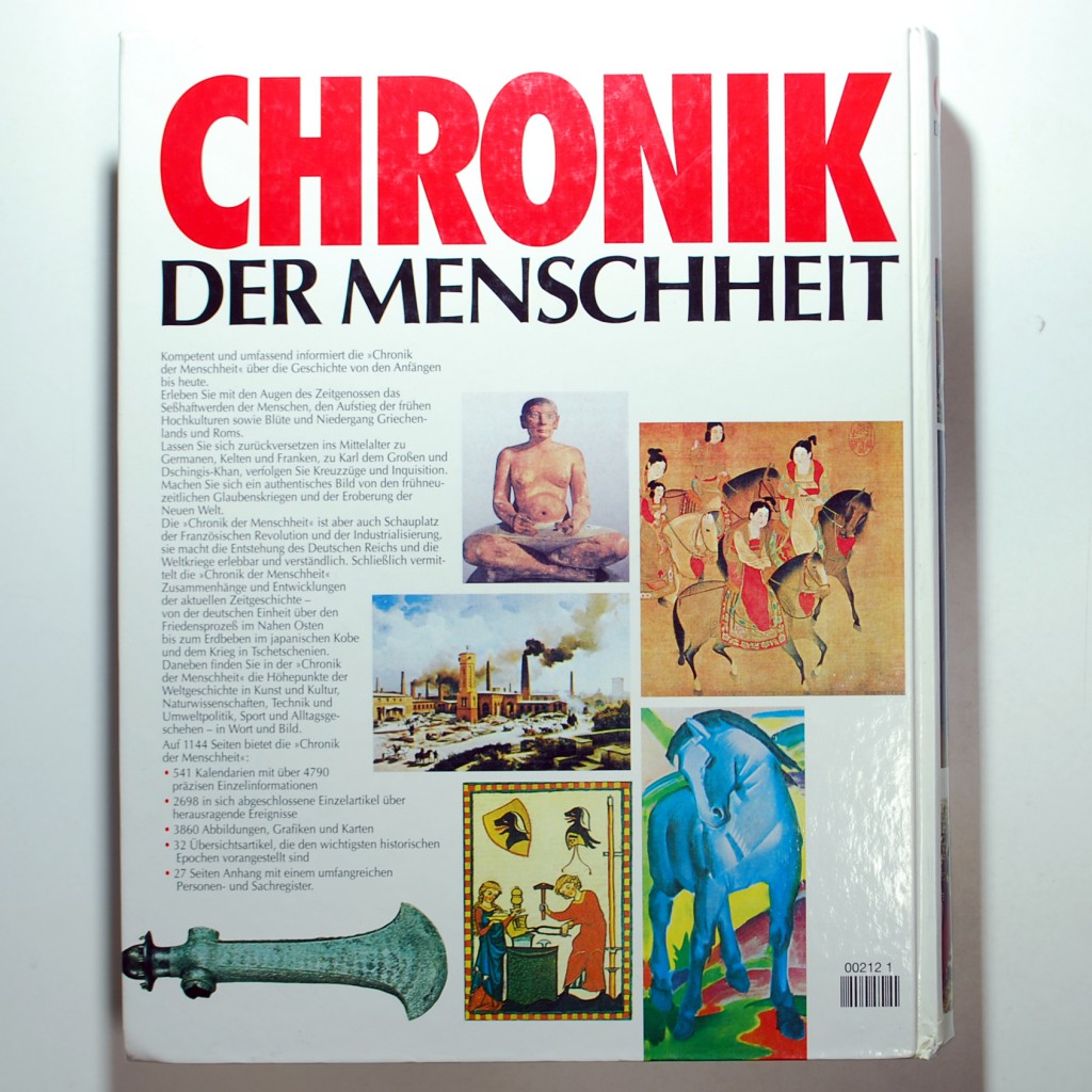 Chronik der Menschheit 人類の年代記