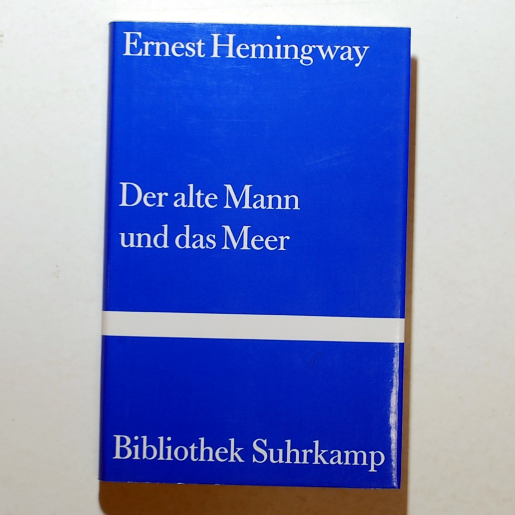 Der alte Mann und das Meer (Bibliothek Suhrkamp)  Ernest Hemingway 老人と海（ライブラリズーアカンプ）アーネスト・ヘミングウェイ