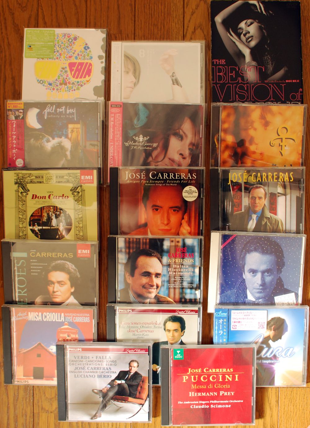 ホセ・カレーラス 誰も寝てはならぬ、スペイン歌曲集、プリンス等CD・DVD買取！